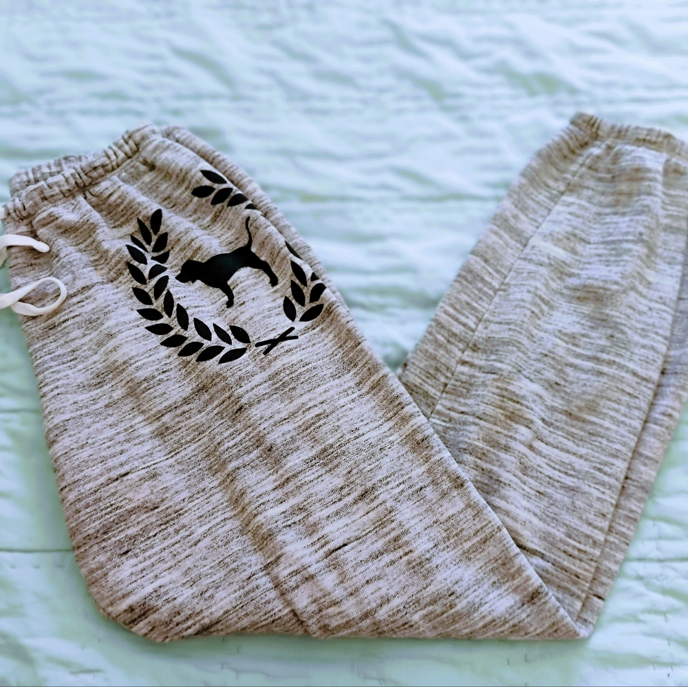 Pink Victoria's secret sweatpants